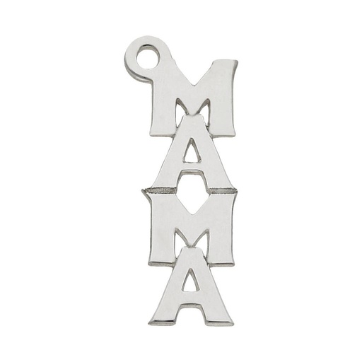 MI HISTORIA - ABALORIO PLATA 925MM MAMA