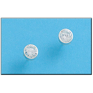 PENDIENTE PLATA 925MM REDONDO 6MM