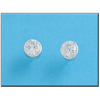 PENDIENTE PLATA 925MM REDONDO 7MM