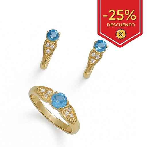 PENDIENTES EN ORO DE 18KL