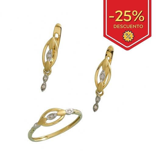 PENDIENTES ORO 18KL