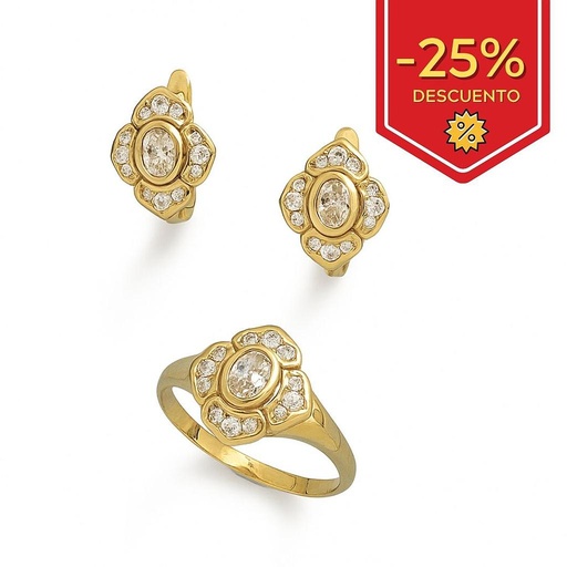 PENDIENTES ORO 18KL
