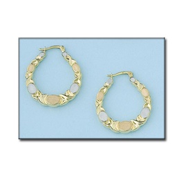 [A387] AROS ORO 18KL TRICOLOR