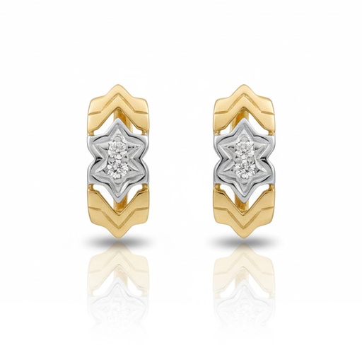 PENDIENTES ORO 18KL CIRCONITAS