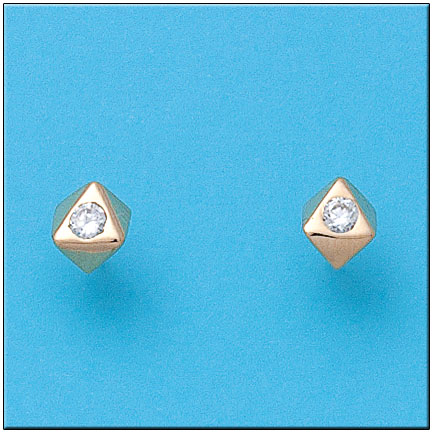 PENDIENTES ORO 18KL CIRCONITAS