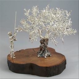[304/V] OLIVO PLATEADO 19X18 + 1 FIGURA