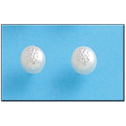 [AG1211] PENDIENTE CIRCULO PERLA 8MM PLATA 925MM