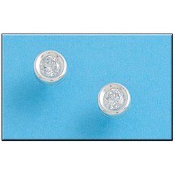 [AG1308] PENDIENTE REDONDO GRANDE PLATA 925MM