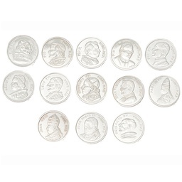 [G236] ARRAS PAPAS PLATA DE LEY. DIAMETRO 21MM