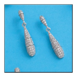 [AG1556] PENDIENTES CIRCONITAS PLATA 925MM 