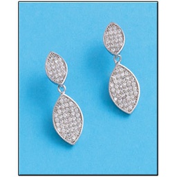 [AG1544] PENDIENTES CIRCONITAS PLATA 925MM  