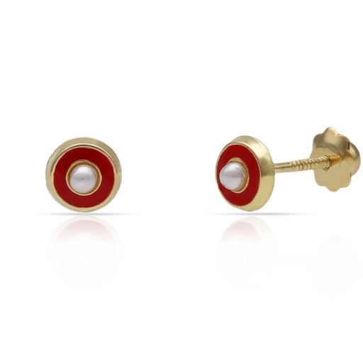 PENDIENTES ORO 18KL REDONDO