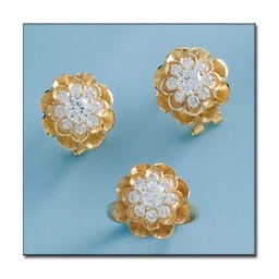 [P612] PENDIENTES EN ORO DE 18KL