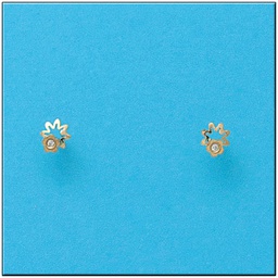 [P796] PENDIENTES EN ORO DE 18KL ESTRELLAS