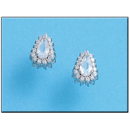 [AG1459] PENDIENTES LAGRIMA PLATA 925MM 