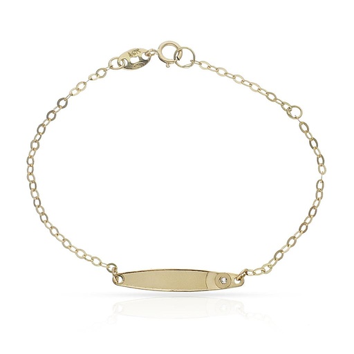 PULSERA CIRCULO ORO 18KL CIRCONITA