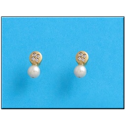 [P170] PENDIENTES ORO 18KL CIRCULO