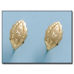 [P2013] PENDIENTES ORO 18KL HOJA