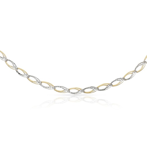 PULSERA ORO 18KL BICOLOR