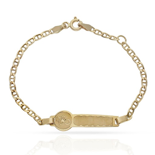 PULSERA ORO 18KL CHUPETE ANCLA