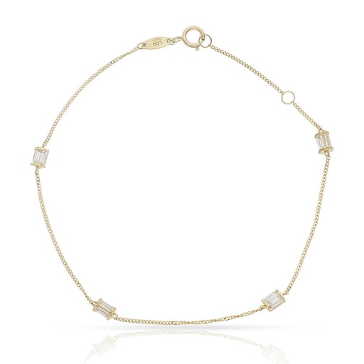 PULSERA ORO 18KL CIRCONITAS