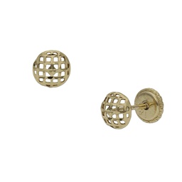 [P1146] PENDIENTES ORO 18KL REDONDOS - 5MM