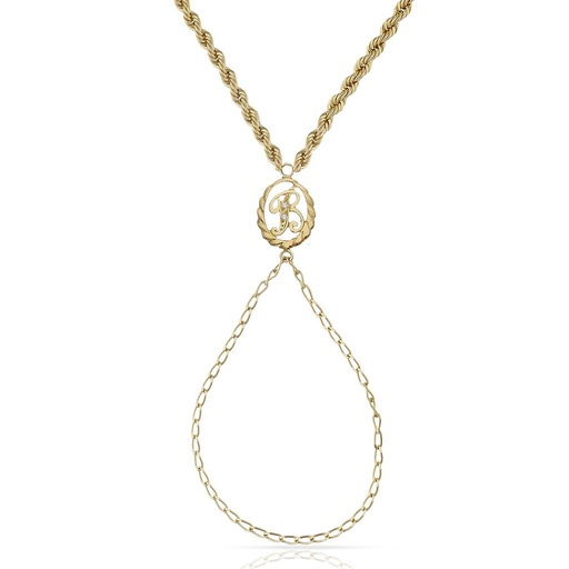 PULSERA ORO 18KL DEDO LETRA