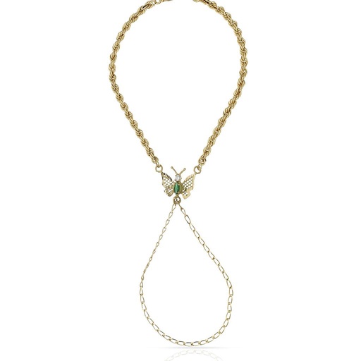 PULSERA ORO 18KL DEDO MARIPOSA