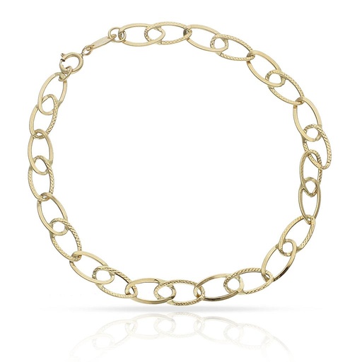 PULSERA ORO 18KL HUECA