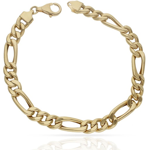 PULSERA ORO 18KL HUECA 3x1