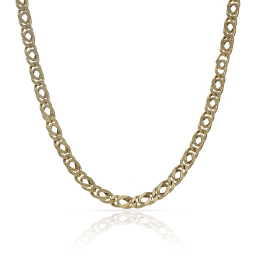 CADENA ORO 18KL HUECA DOBLE ESLABON - 3.50MM