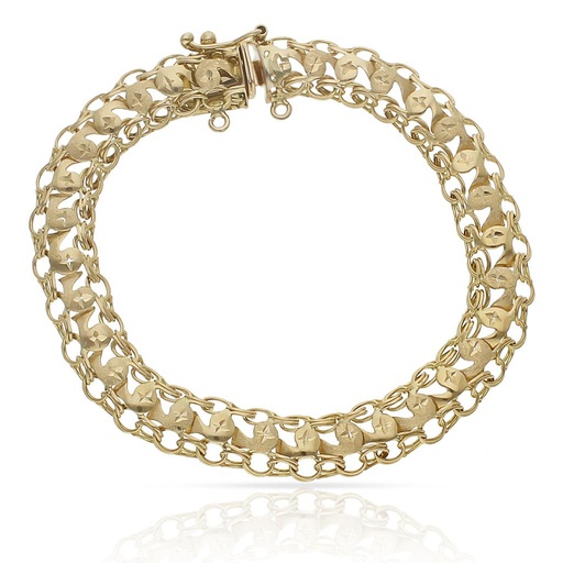PULSERA ORO 18KL PRINCESA - 9MM