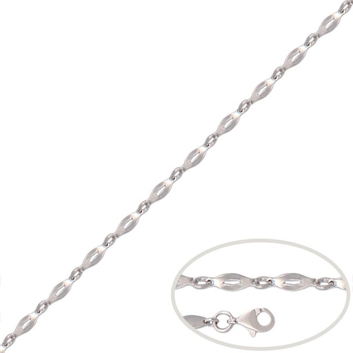 PULSERA ORO BLANCO 18KL