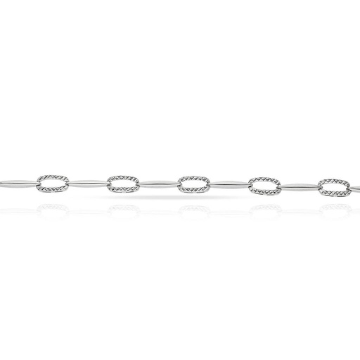PULSERA ORO BLANCO 18KL