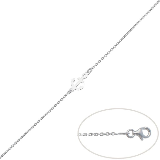 PULSERA PLATA 925MM ANCLA