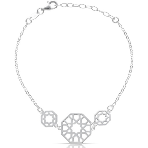 PULSERA PLATA 925MM TARACEA NAZARI