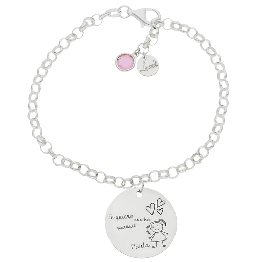 PULSERA ROLOT DIBUJASUEÑOS PLATA 925MM