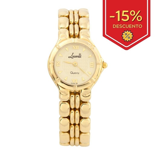 RELOJ ORO 18KL SEÑORA LUCARELLI