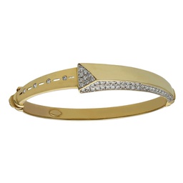[PU386] PULSERA COLA BICOLOR ORO 18KL