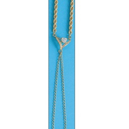[PU30] PULSERA DEDO CORAZON ORO 18KL
