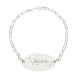 [AG315] PULSERA MAMA PLATA 925MM