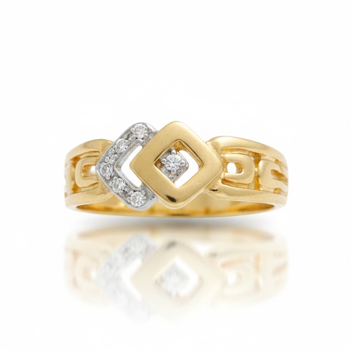 SORTIJA ORO 18KL CIRCONITAS