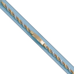[PU292] PULSERA ORO 18KL BICOLOR CON PLACA