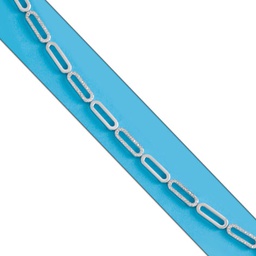 [PU462] PULSERA ORO BLANCO  18KL CIRCONITAS