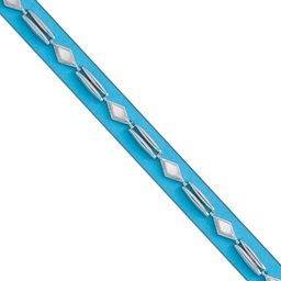 [PU303] PULSERA ORO BLANCO 18KL