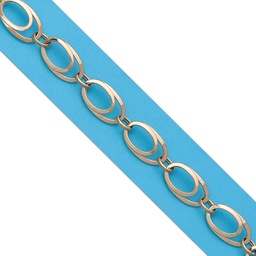 [PU792] PULSERA TROQUELADAS ORO 18KL