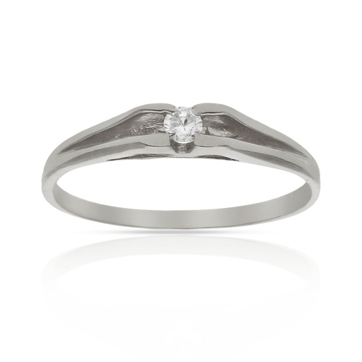 SORTIJA ORO BLANCO 18KL DIAMANTE