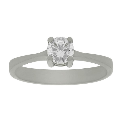 SORTIJA ORO BLANCO 18KL DIAMANTE
