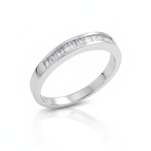 SORTIJA ORO BLANCO 18KL DIAMANTES