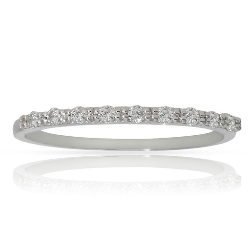 SORTIJA ORO BLANCO 18KL DIAMANTES